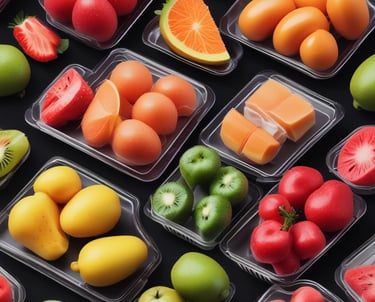 A futuristic, sleek vehicle with a transparent roof and aerodynamic design is displayed in a dimly lit environment. Surrounding the vehicle are projections of eco-friendly technology, including wind turbines, solar panels, and a dam. These images suggest themes of sustainability and innovation.