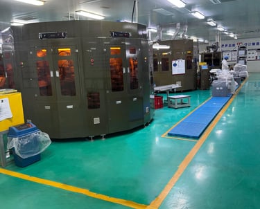 screen printing machine at parsak labs