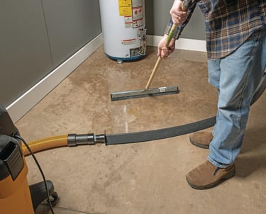 Rainwater flooding in Westlake Hills TX causing water damage to residential property and streets