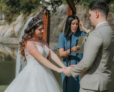 Celebrante de bodas en Puerto Rico.