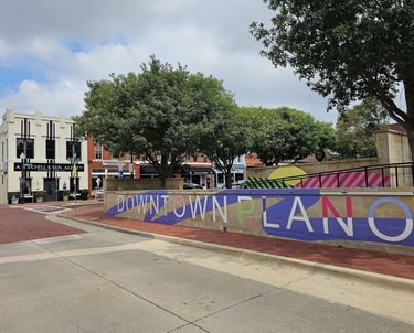 downtown Plano, TX