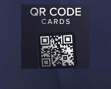 QR Code Cards send users to a specific directory or page