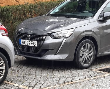 mooie peugeot huurauto
