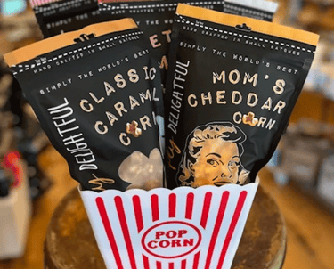 5 flavors of popcorn