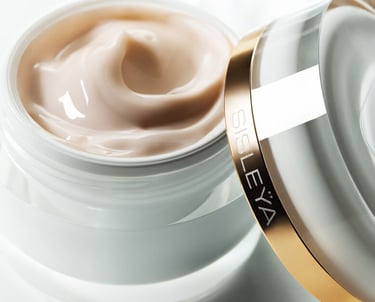 Sisley Sisleÿa luxury anti-aging cream in an open jar