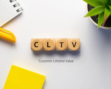Concept Customer Lifetime Value acronym CLTV