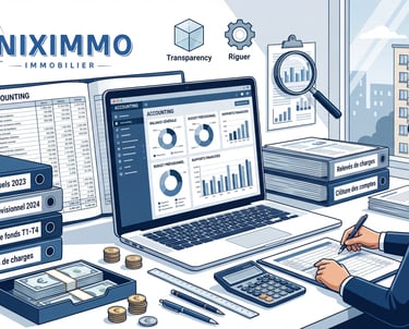 Tenue de votre comptabilité par le Cabinet Niximmo