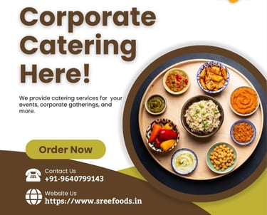 SreeFoods Corporate Catering Services - Hyderabad