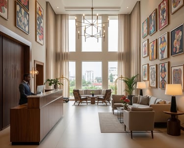New build. Luxury Hotel Finish. Luxury Interior Design