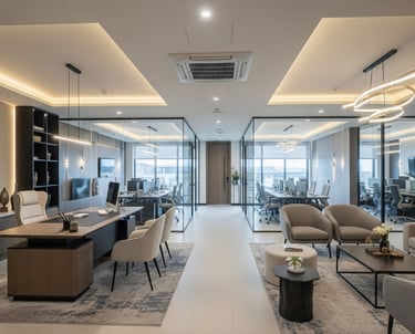 Office Renovation. Luxury Finish. Luxury Interior Design.