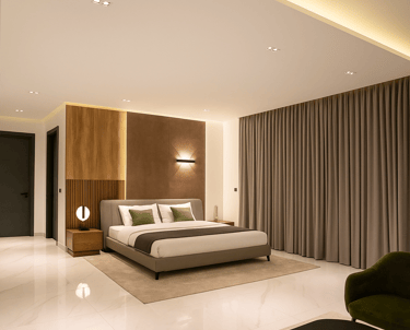 New build. Finish. Contemporary Interior Design.