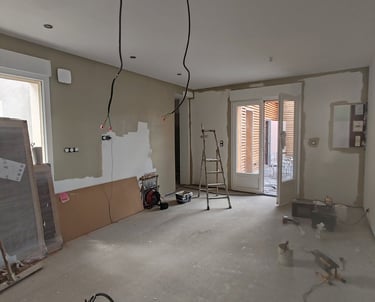 Rénovation d’un sol à Béthune avant travaux