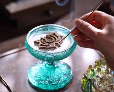 natural incense burning