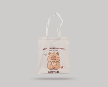 Cute Cartoon Tote Bag