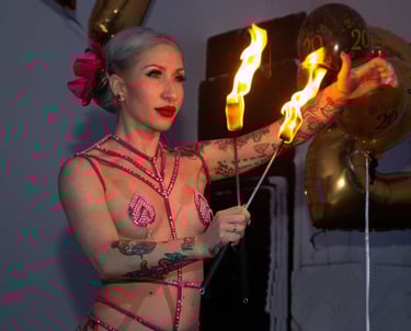 Spettacoli per feste di compleanno, saxofonista, Burlesque, per ogni tipo di evento