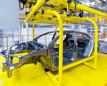 Pailería y soldadura para la industria Automotriz