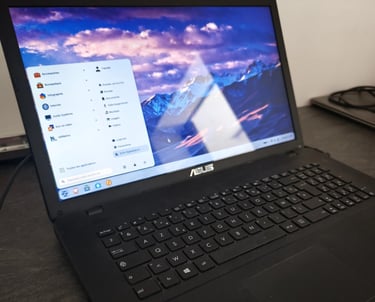 réinstallation système exploitation linux sur ordinateur ancien asus