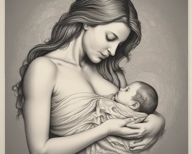 A confident woman using her smartphone in a stylish, modern workspace with soft feminine decor.