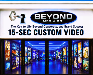 15 SECOND CUSTOM VIDEO IMAGE