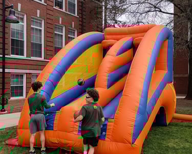 giant basketball shootout