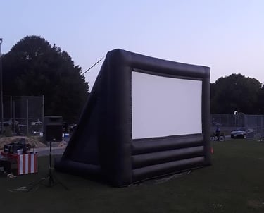 inflatable movie screen