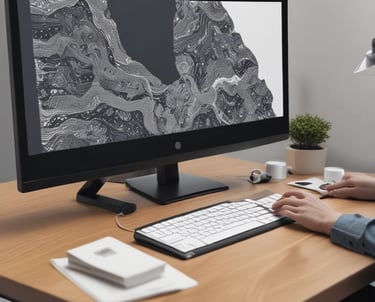 Business consultant analyzing logistics documents on a digital tablet.