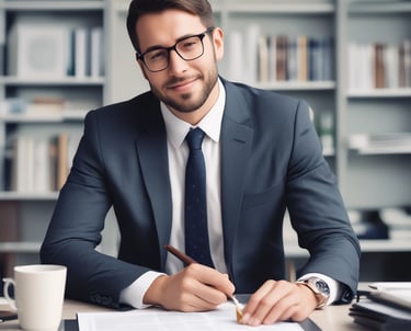 man standing near white wall