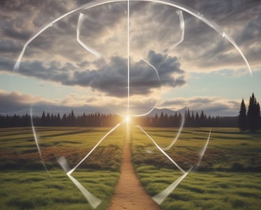 A cybersecurity expert analyzing data on multiple screens in a modern office.