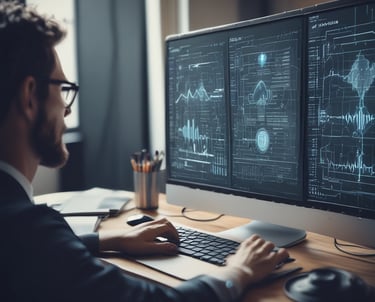 black blue and yellow textile