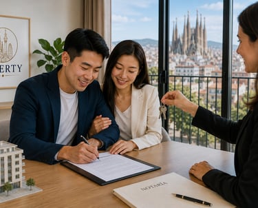 Inmobiliaria china en Barcelona