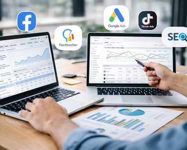 traffic generation services using paid ads and SEO to drive targeted leads for businesses in Durham 