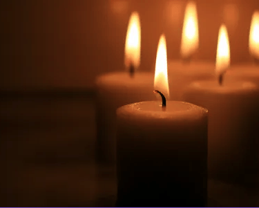 candles at a psychic reading in Syracuse 