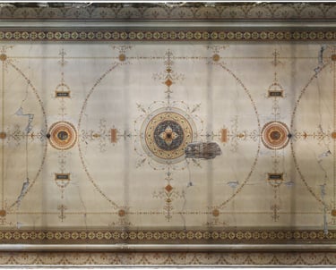 Ortofoto snimka stropa u Medulićevoj ulici u Zagrebu