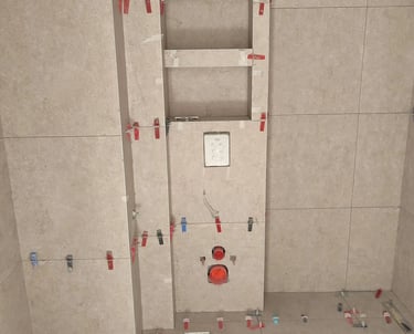 Keramičarski radovi u kupatilu