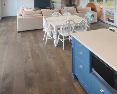 Spioenkop Mangawhai New Build - open plan living - CHR Builders