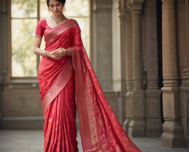 A traveler enjoying a serene sunset view from a mountain lodge.