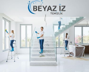 İnşaat sonrası detaylı temizlik ve villa temizliği hizmeti Beyaz İz