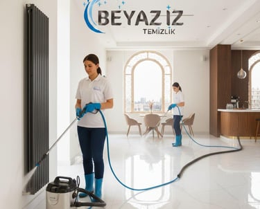 Modern temizlik ekipmanları ve sanayi tipi vakum cihazları