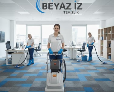 Modern temizlik ekipmanları ve sanayi tipi vakum cihazları