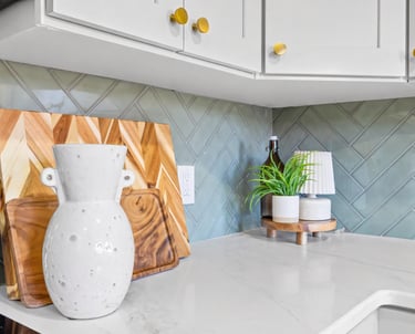 counter staging by staging house