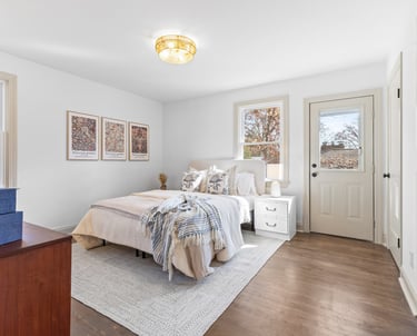 bedroom greenville staging house