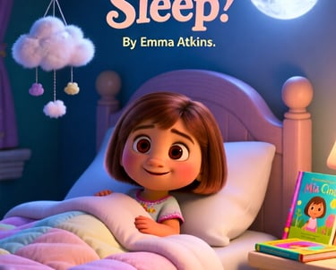 Mia Can't Sleep children's book