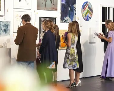 Original contemporary paintings and art prints by Phalguni for GuniArts