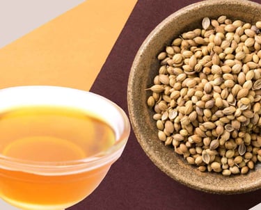 Wellness product Dhania Water (Coriander Seeds Water) prepared via Distillation Proccess