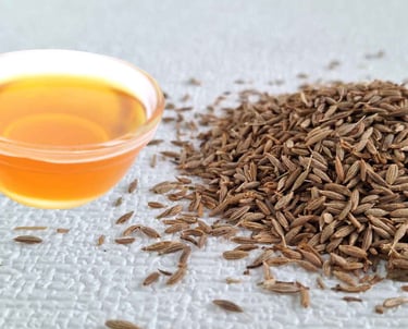 Wellness product Jeera Water (Cumin Seeds Water) prepared via Distillation