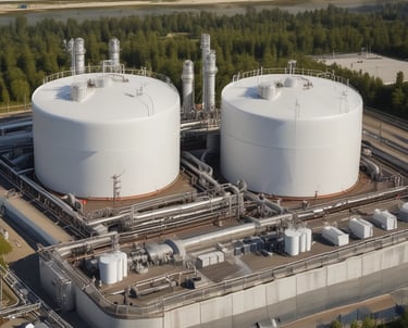 Control panel showcasing isolated safety loops managing individual tanks in an industrial setting.