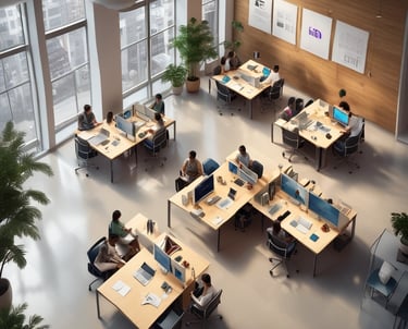 Portrait of Siva Kumar Subramaniam, founder of Calmagility, in a serene office setting with soft natural light.