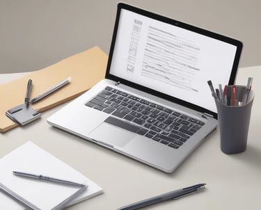 A child happily learning English through a colorful recorded course on a tablet.