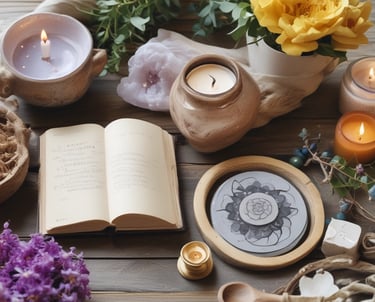 A soft pastel illustration of a calm sea with gentle waves and butterflies flying above.