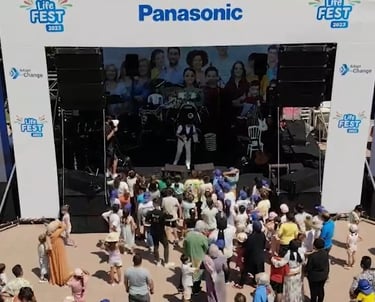 Kurumsal piknikler, festivaller, şirket etkinlikleri ve organizasyonlar için profesyonel ses sistemi